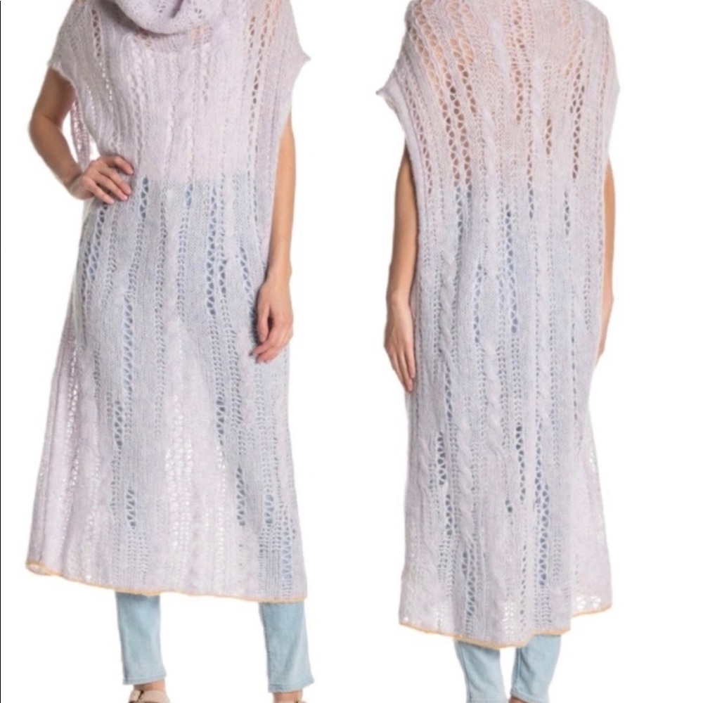 NWT! Free People Sugar Cloud Crochet
